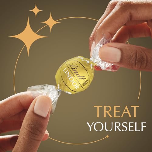 Lindt LINDOR Assorted Chocolate Truffles, 15.2 oz. Bag