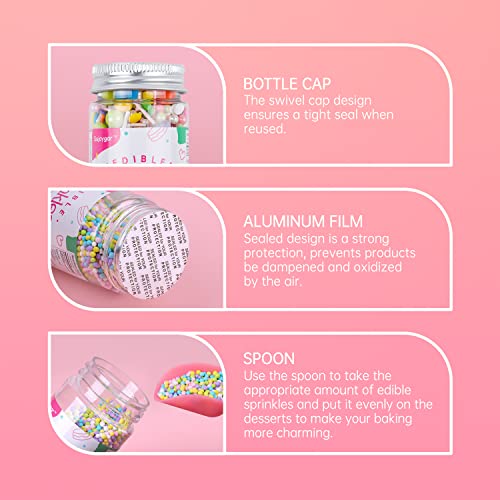 Colorful Food Grade Sprinkles for Cake Decorating