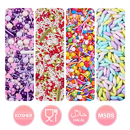 Colorful Food Grade Sprinkles for Cake Decorating