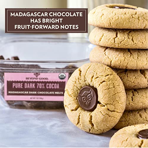 70% Pure Dark Chocolate Melts - Single Origin Madagascar