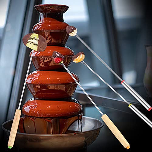 Stainless Steel Fondue Forks - 24 Pack