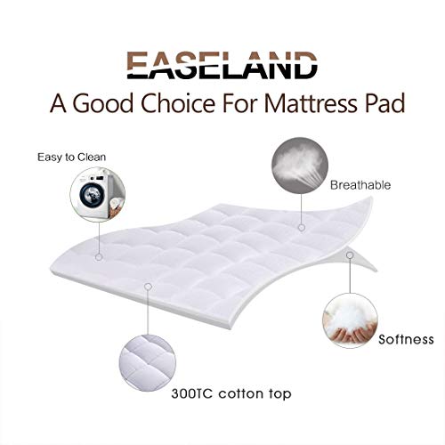 California King Cooling Mattress Topper by EASELAND