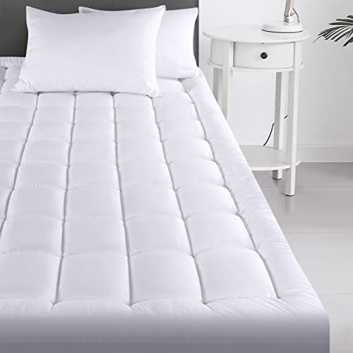 Full Size Quilted Pillow Top Mattress Pad