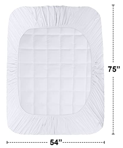 Full Size Quilted Pillow Top Mattress Pad