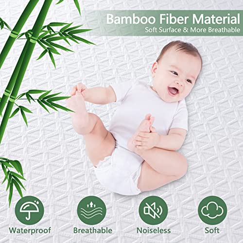 Waterproof Bamboo Mattress Protector - Queen Size