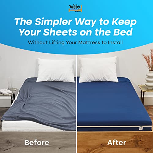 Queen Size Bed Sheet Holder with Elastic Band