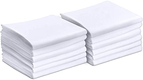 Bulk Soft Microfiber Pillowcases, Queen (12-Pack)