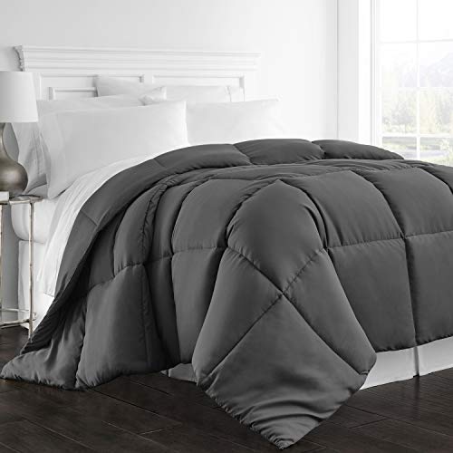 Luxury Gray Comforter - Full/Queen Size