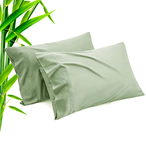 Cooling Bamboo Pillowcases - 2 Pack