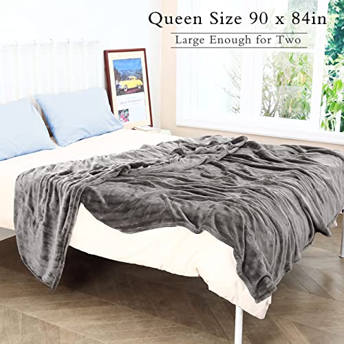 Queen Size Electric Heated Blanket with Dual Controls