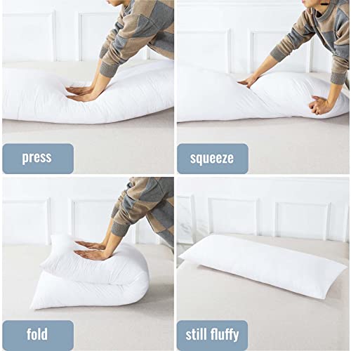 Soft Long Full Body Pillow for Side Sleeper