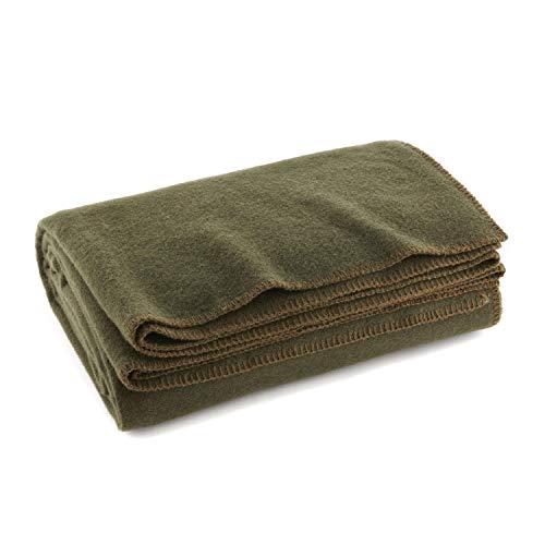 Military-style Fire Retardant Wool Blanket