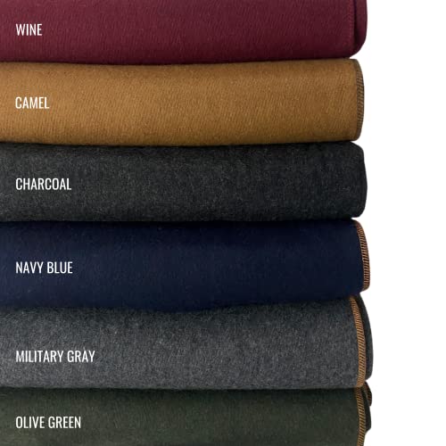 Military Grade Wool Blanket - 4.5 lbs