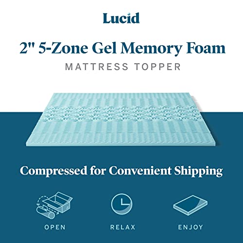 Memory Foam Mattress Topper - Queen Size