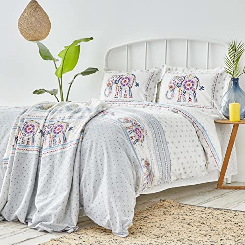 Karaca 100% Cotton Bedding Set with Duvet & Blanket
