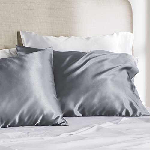 Silk Satin Pillowcase Set for Queen Bed