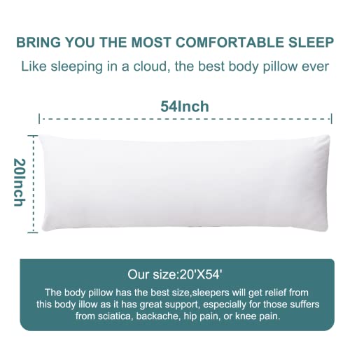 Breathable Soft Full Body Pillow for Side Sleepers