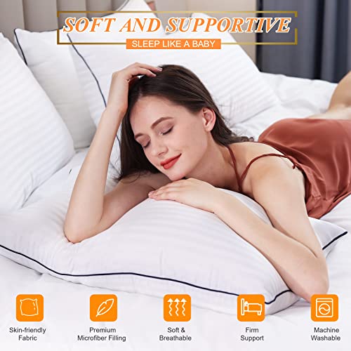 Luxury Cooling Pillows for Sleep, Set of 2