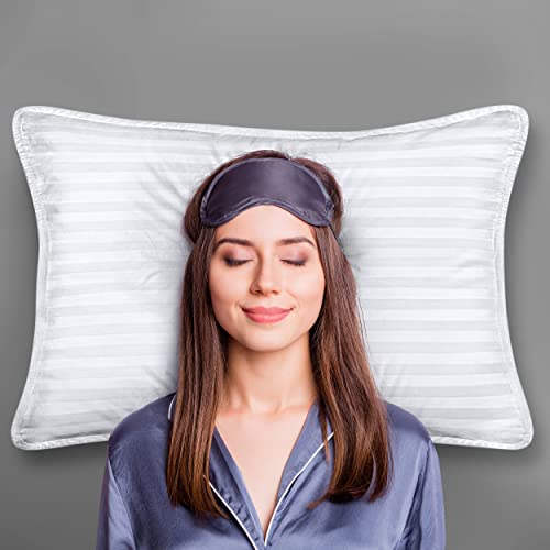 Hotel Quality Cooling Bed Pillows - 2 Pack