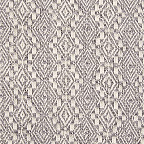 DII Diamond Throw Collection Cotton Woven, 50x60, Gray