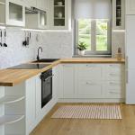 Solid Wood 6ft Butcher Block Island Countertop, Unfinished