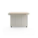 Homestyles Mobile Kitchen Island Cart with Drop Leaf, 54
