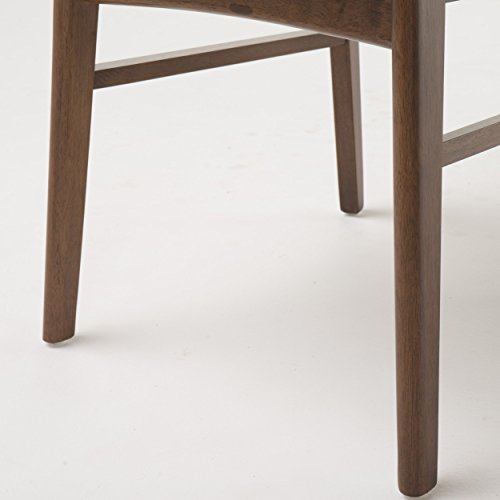 Idalia Dining Chairs, 2-Pcs Set, Dark Grey/Walnut