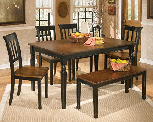 Ashley Owingsville Farmhouse Dining Chairs, Set of 2