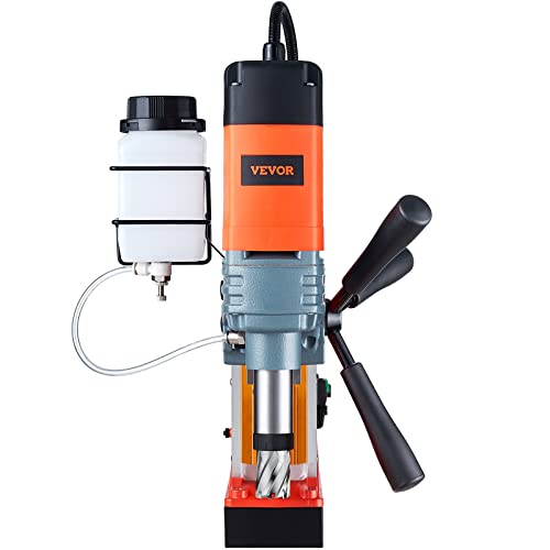 VEVOR 1400W Mag Drill Press with 10-Speed Settings