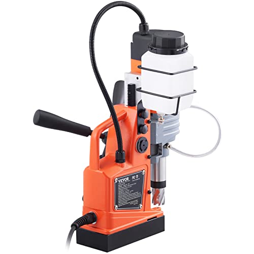 VEVOR 1400W Mag Drill Press with 10-Speed Settings