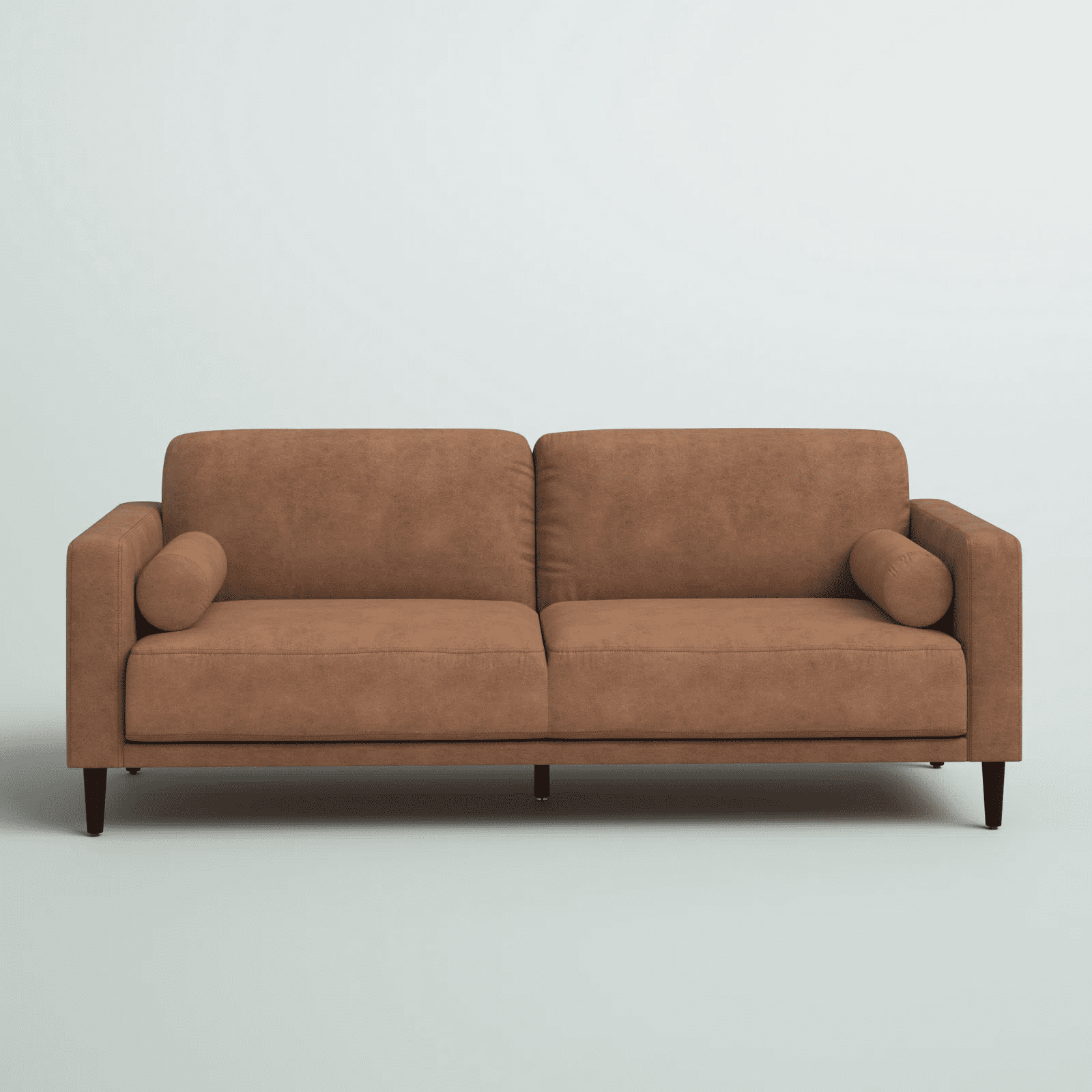 Homfa Modern 3-Seater Camel Sofa