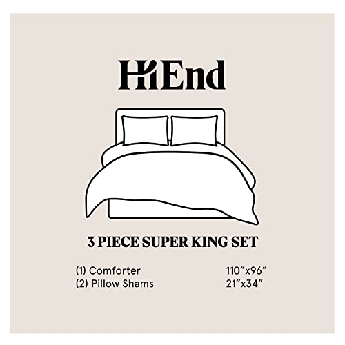 HiEnd Accents Chalet Aztec Super King Comforter Set