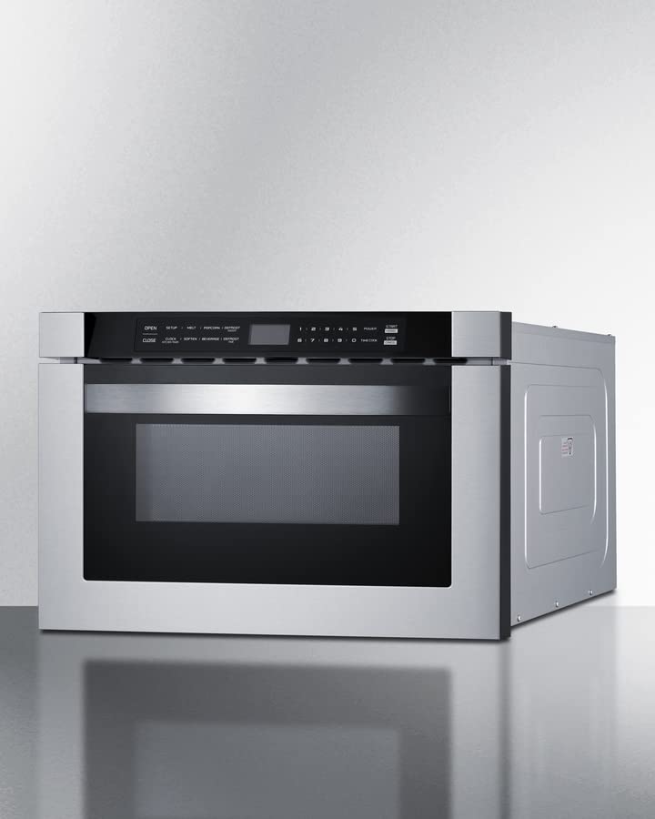 Summit 24" Built-In Drawer Microwave, 1.2 cu.ft