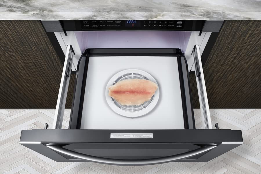 Summit 24" Built-In Drawer Microwave, 1.2 cu.ft