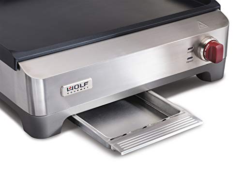 Wolf Gourmet Electric Griddle & Indoor Grill - Stainless