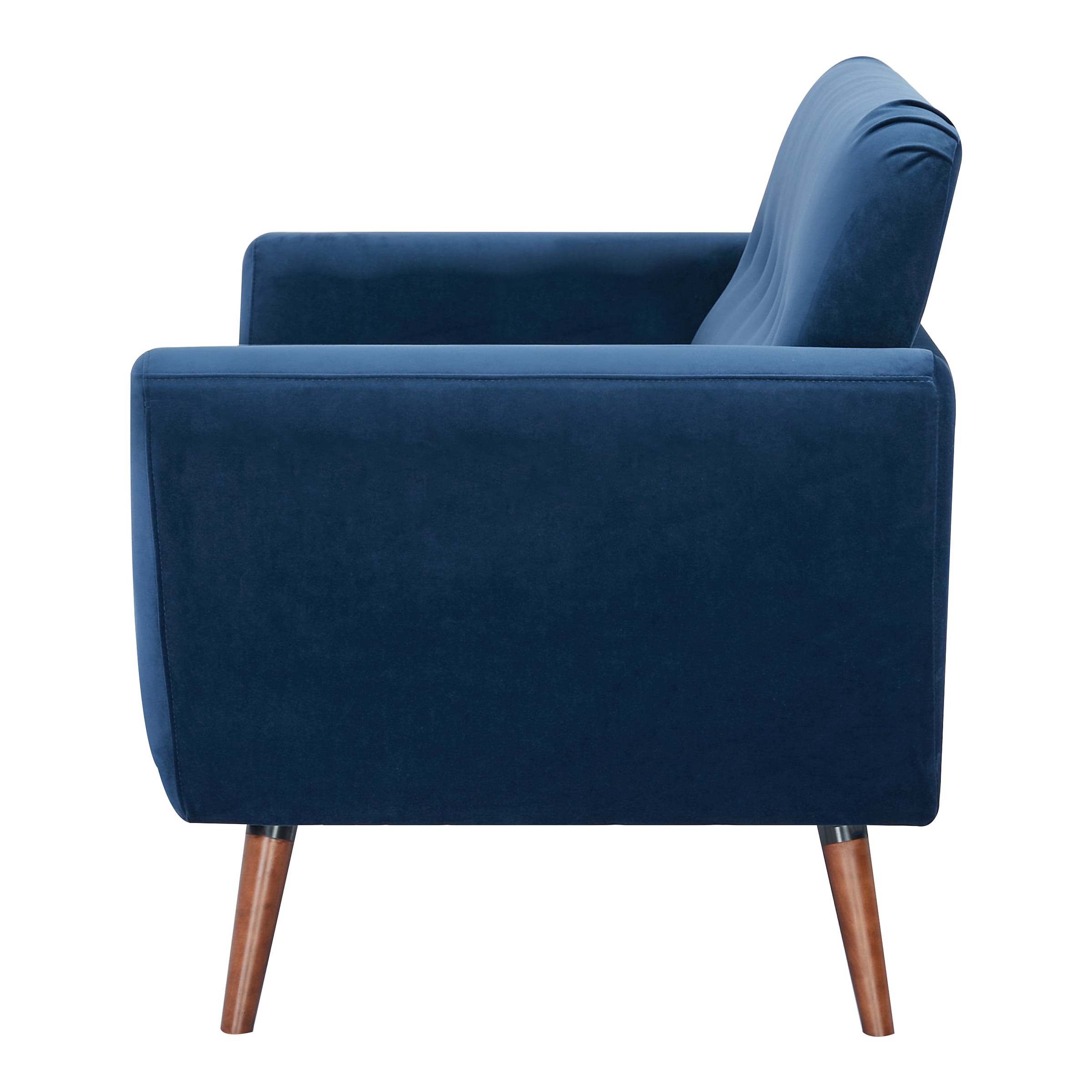 A&D Home Oakland Loveseat, Velvet Blue