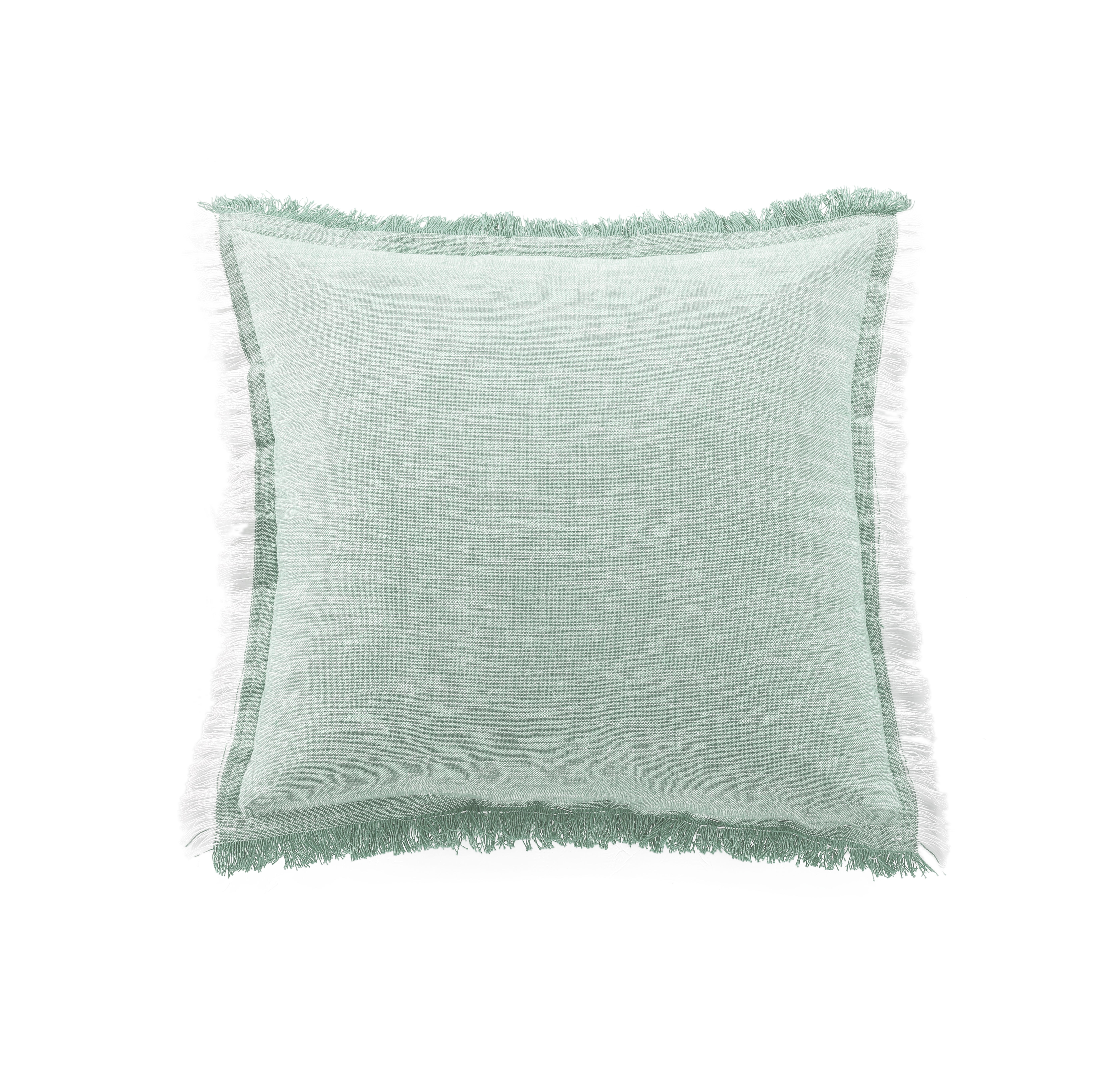 BHG Sage Square Pillows, Soft, 2pk