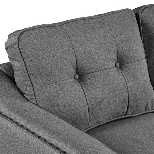 UBGO Living Room Furniture, 3-Piece Set, Polyester-Blend Sofas