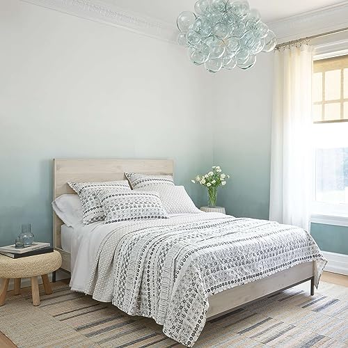 King Size Neutral Solid Pattern Coverlet by Pine Cone Hill