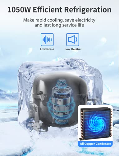 Large Commercial Slushy Maker with Dual Tanks, 24L