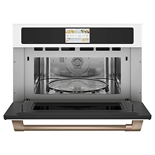 Cafe Smart Electric Wall Oven Microwave Combo - Matte White