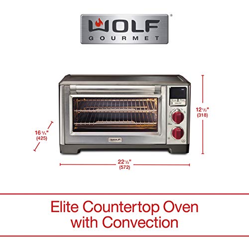 Elite Digital Countertop Toaster Oven with Temperature Probe