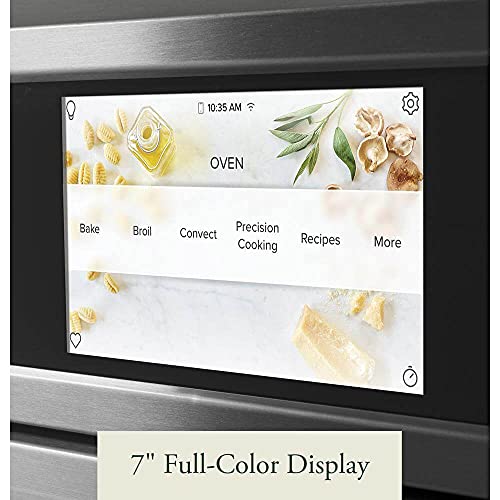 Cafe Smart Electric Wall Oven Microwave Combo - Matte White