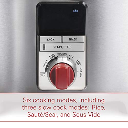 Wolf Gourmet 6-in-1 Multi Cooker, Temperature Probe, 7 qrt