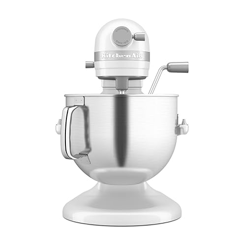 KitchenAid 7 Quart Stand Mixer in White color