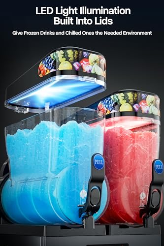 Leacco Commercial Frozen Drink Margarita Smoothie Maker