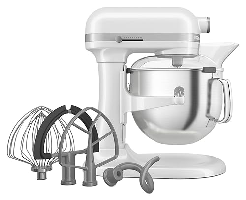 KitchenAid 7 Quart Stand Mixer in White color