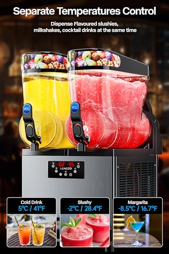 Leacco Commercial Frozen Drink Margarita Smoothie Maker