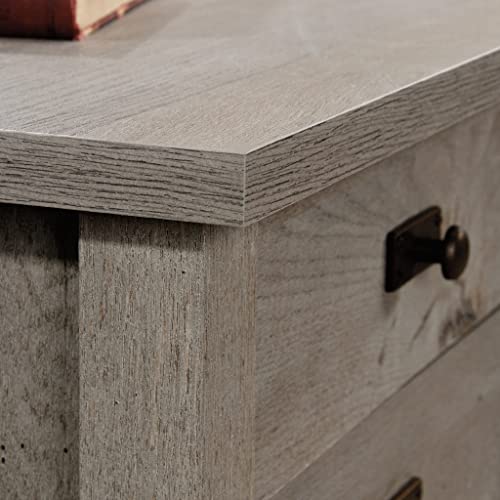 Sauder Mystic Oak L-Desk - Compact & Chic