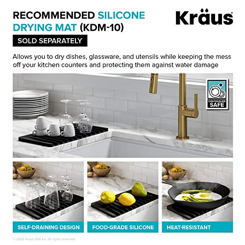 Kraus KBU14 Undermount Single Bowl Stainless Steel Sink